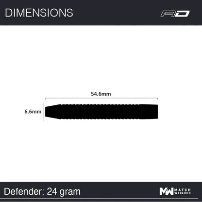 Red Dragon Defender 24 gram 85% Tungsten