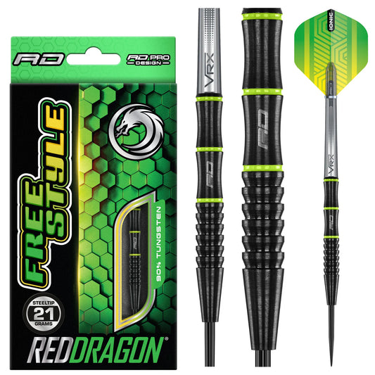 Red Dragon Freestyle Steel Tip 21 gram 90% Tungsten
