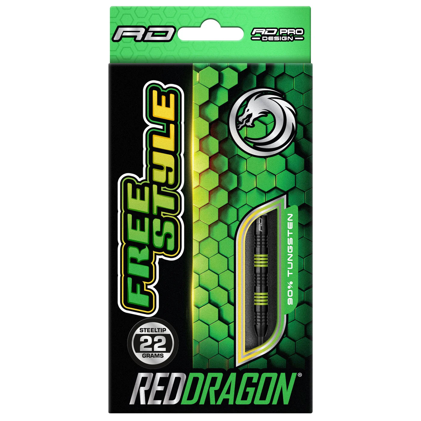 Red Dragon Freestyle Steel Tip 22 gram 90% Tungsten