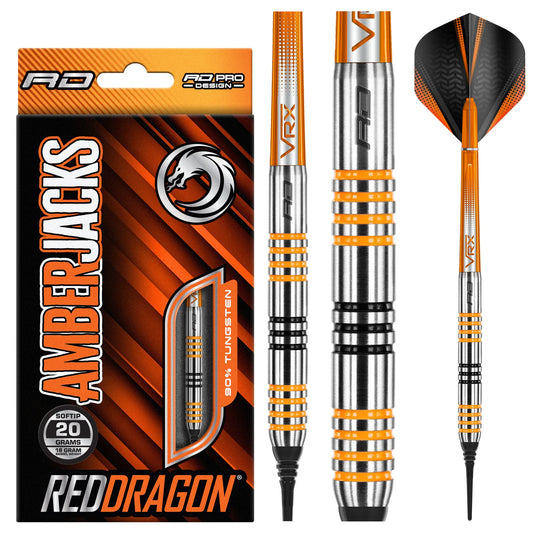 Red Dragon Amberjack 3 18 gram barrel/20 gram full 90% Tungsten SOFT TIP