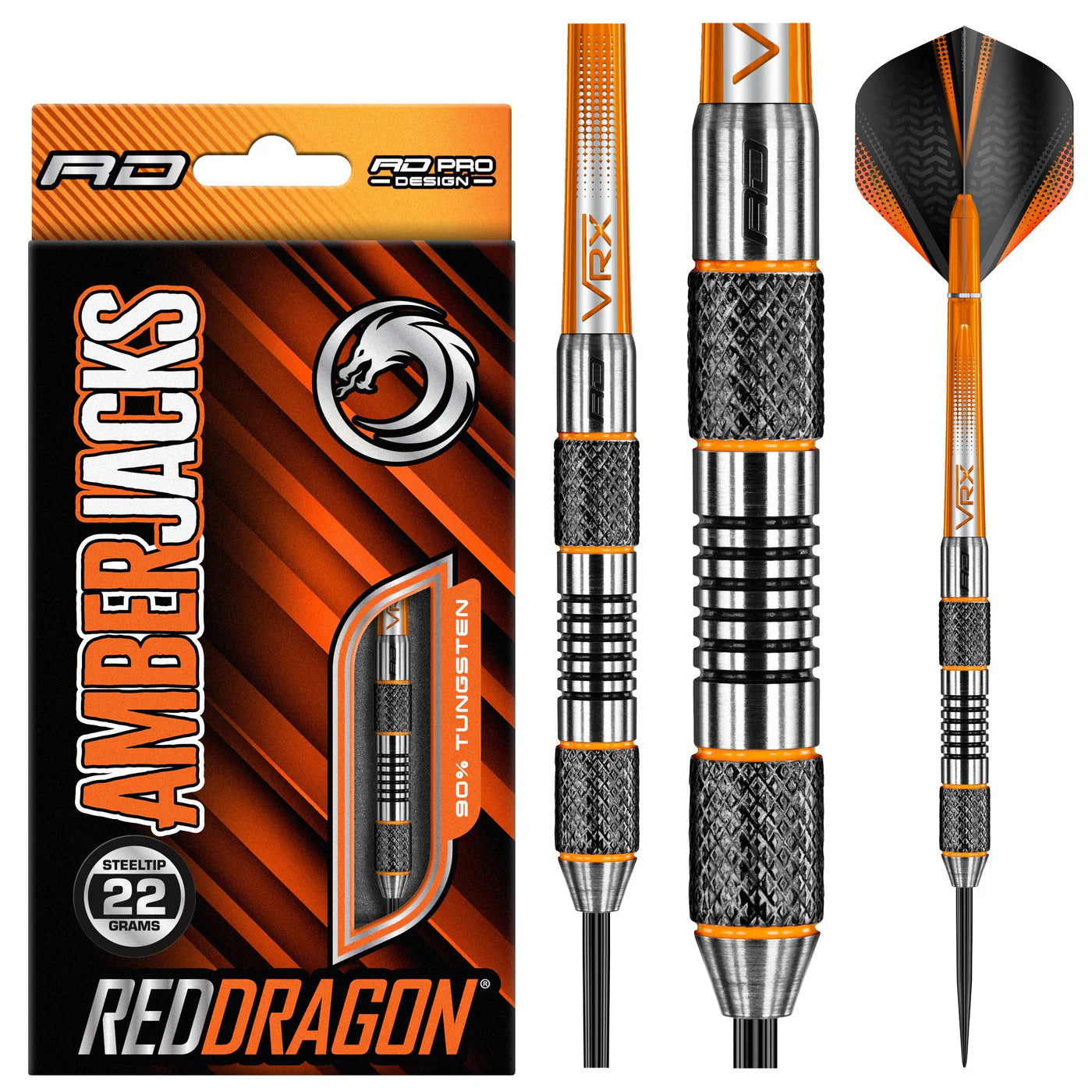 Red Dragon Amberjack 5 Steel Tip 22 gram 90% Tungsten