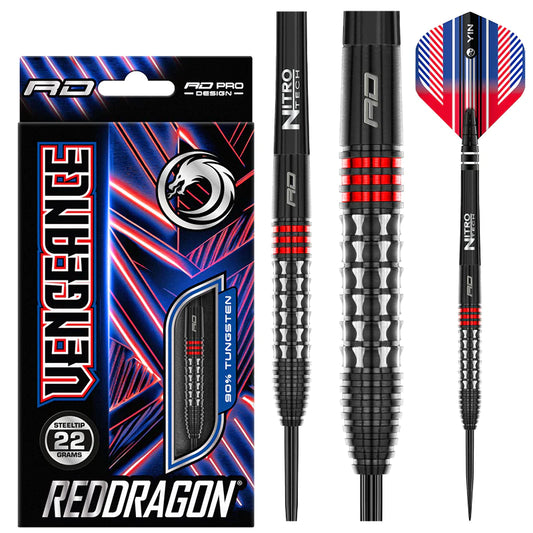 VENGEANCE RED 22 gram 90% Tungsten