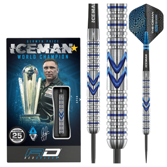Red Dragon Gerwyn Price Midnight Edition 25gram 90% Tungsten