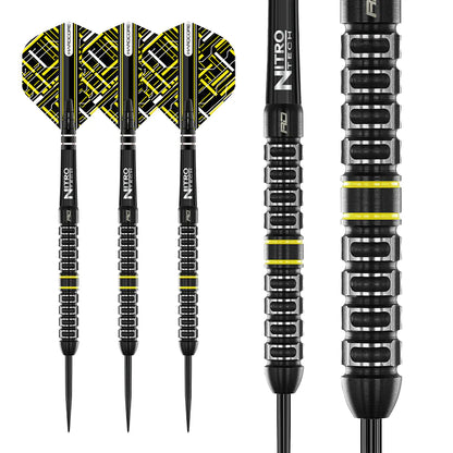 Red Dragon ASTRAEUS Q4X PARALLEL Steel Tip Dart Set 22 gram 90% Tungsten