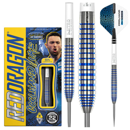 Red Dragon Luke Humphries TX3 Cool Blue S.E. 22 gram 90% Tungsten