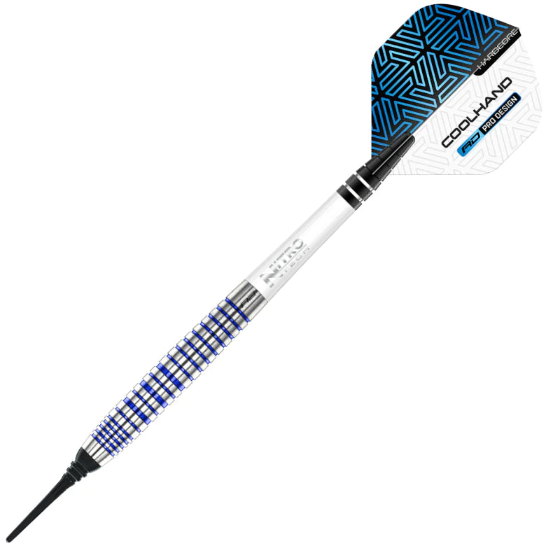 LUKE HUMPHRIES TX3 COOL BLUE S.E. 18 gram barrel/20 gram full 90% Tungsten SOFT TIP