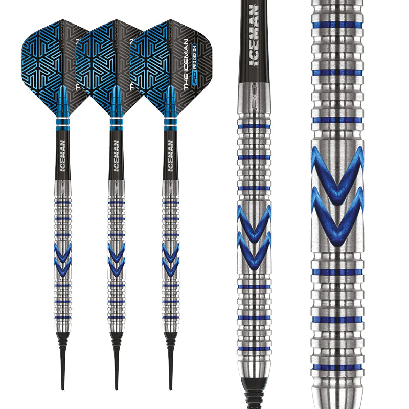 Red Dragon Gerwyn Price Midnight Edition 18 gram barrel/20 gram full 90% Tungsten SOFT TIP