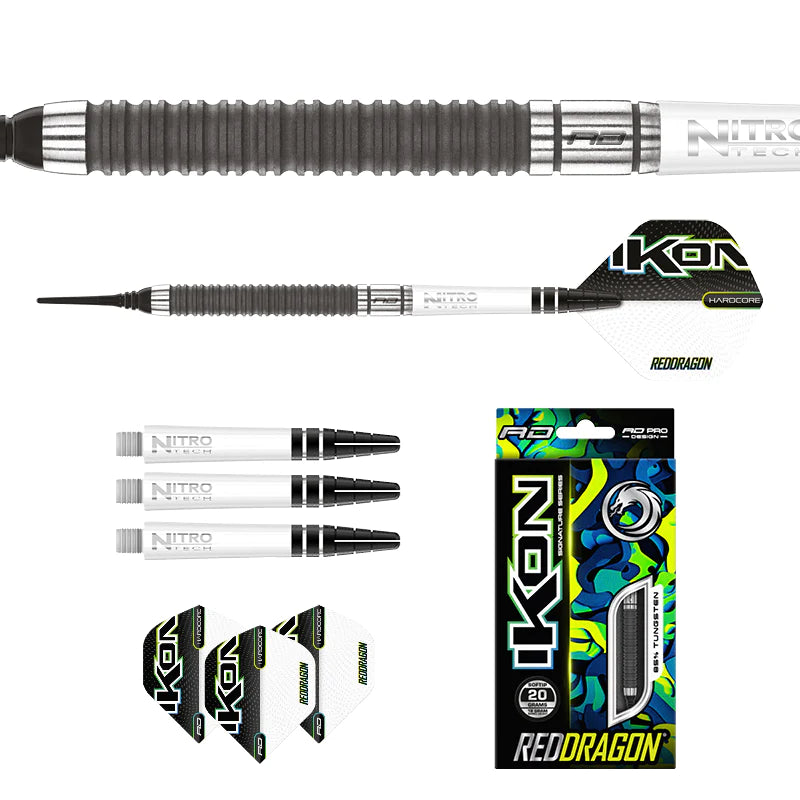 Red Dragon IKON 1.4 18 gram barrel/20 gram full 85% Tungsten SOFT TIP