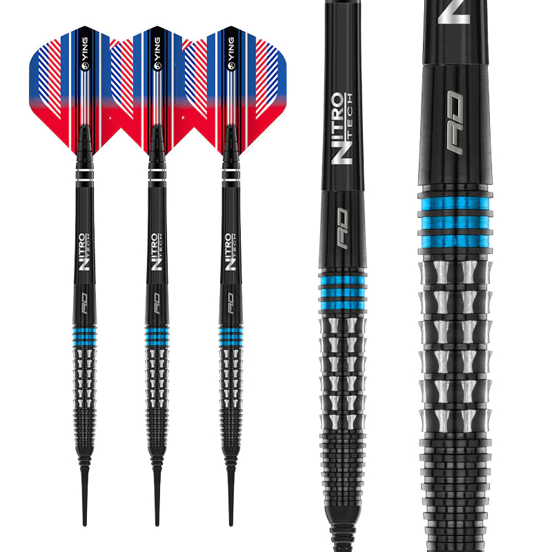 VENGEANCE BLUE 18 gram barrel/20 gram full 90% Tungsten SOFT TIP