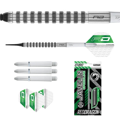 Red Dragon JAVELIN SPEEDLINE 18 gram barrel/20 gram full 85% Tungsten SOFT TIP