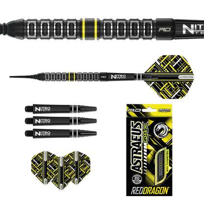 Red Dragon ASTRAEUS 18 gram barrel/20 gram full Q4X PARALLEL 90% Tungsten SOFT TIP