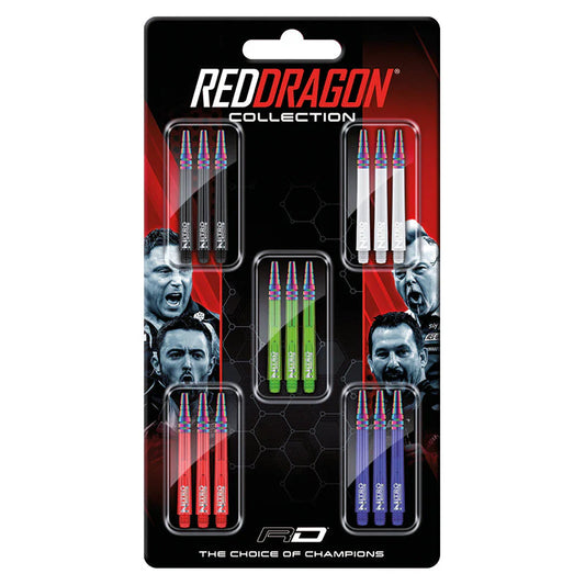 Red Dragon Nitro Ionic Shaft Collection Card