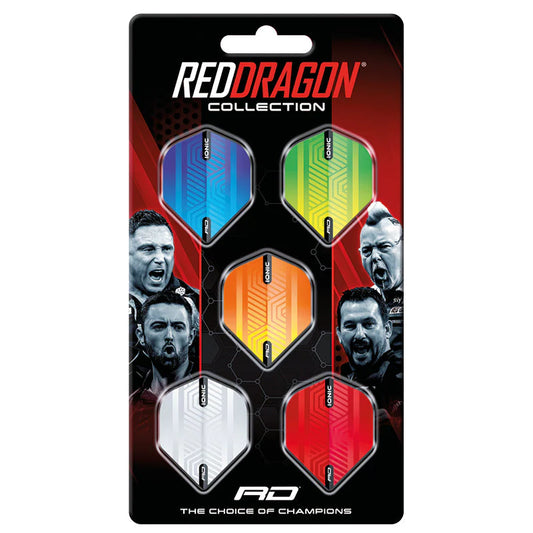 Red Dragon Hardcore Ionic Flight Collection Card