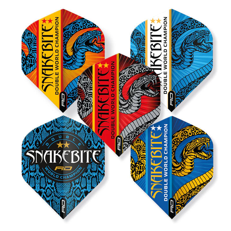 Red Dragon Peter Wright Snakebite Hardcore Flight Collection Card 2