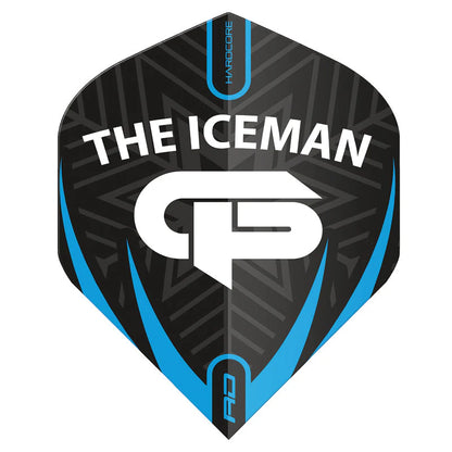 Red Dragon Gerwyn Price Iceman Hardcore Flight Collection Card