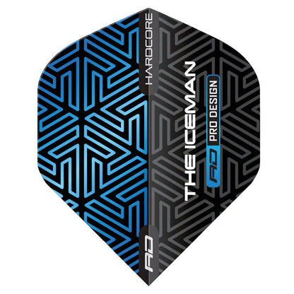 Red Dragon Gerwyn Price Iceman Hardcore Flight Collection Card
