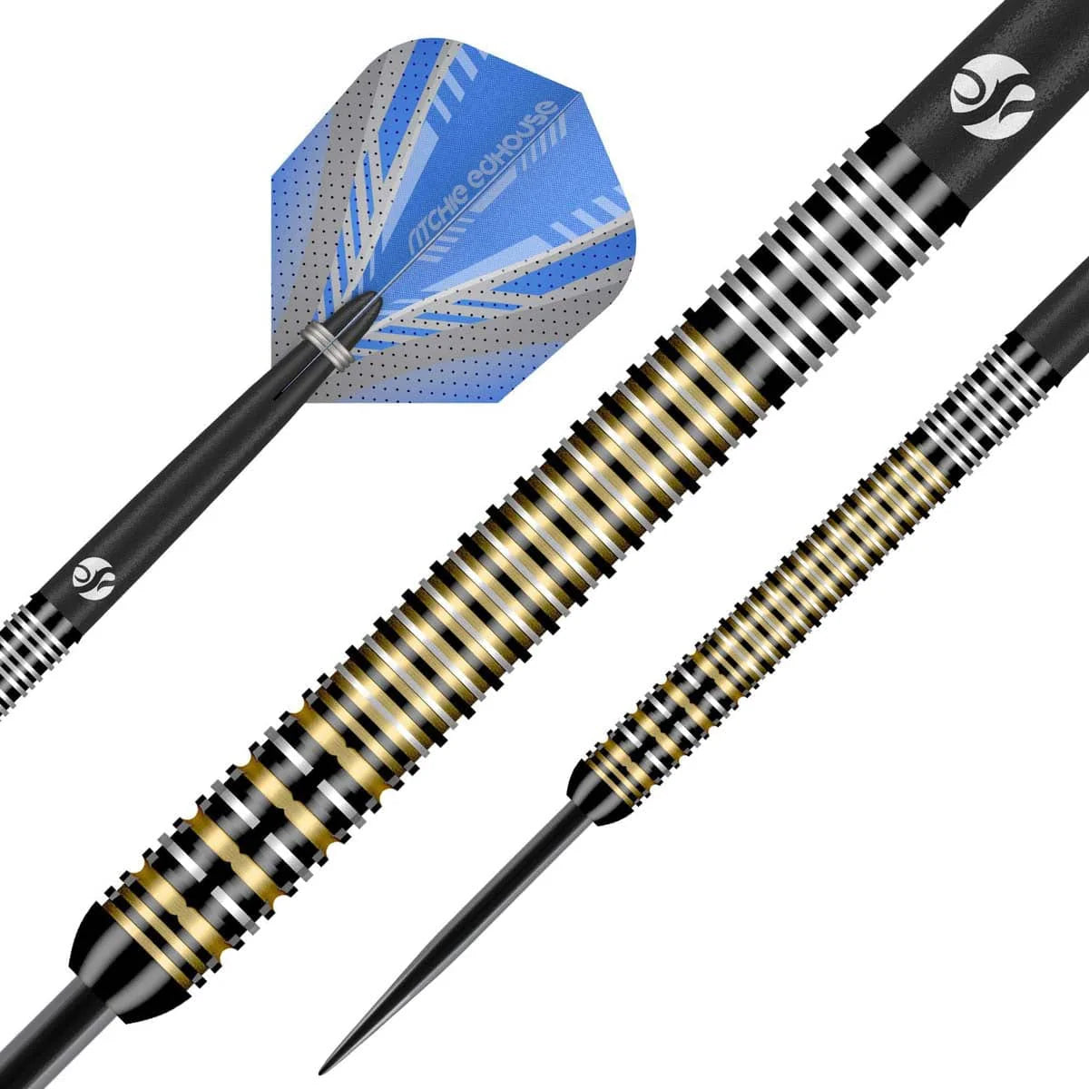 Shot Ritchie Edhouse Madhouse Steel Tip Dart Set-90% Tungsten Barrels-24gm
