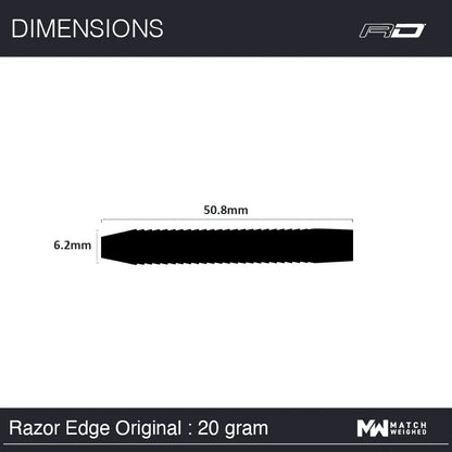 Red Dragon Razor Edge Original 20g 85% Tungsten