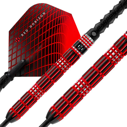 Harrows Red Horizon - Steel Tip Darts - 90% Tungsten - 26g