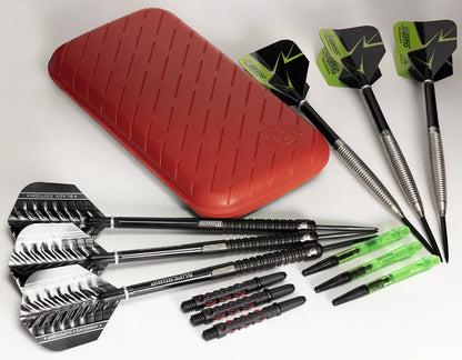 Harrows Slimcase 6 Darts Holder - Pocket Sized - Red