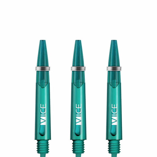 One80 Proplast Vice Dart Shafts - Jade - Short