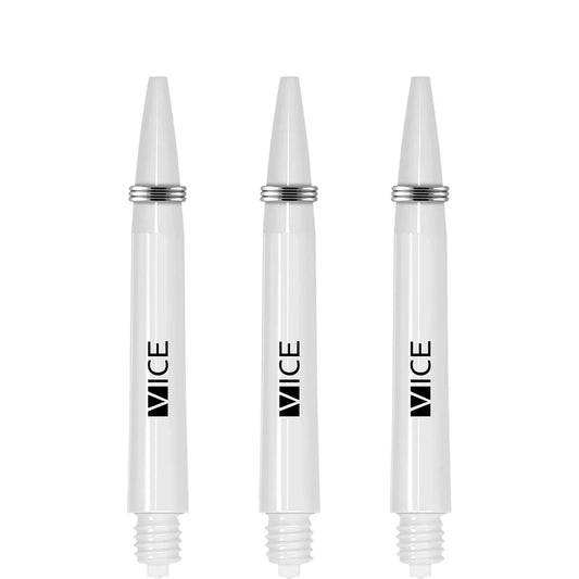 One80 Proplast Vice Dart Shafts - White - In Between