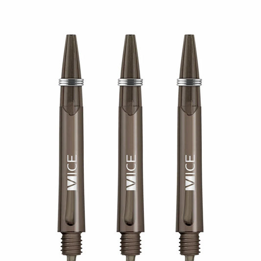 One80 Proplast Vice Dart Shafts - Transparent Gray - In Between