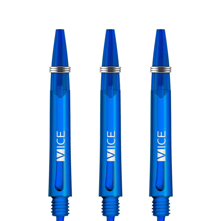 One80 Proplast Vice Dart Shafts - Transparent Blue - In Between