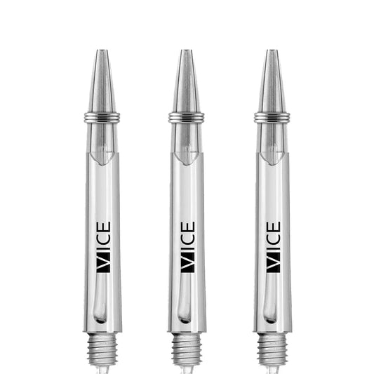 One80 Proplast Vice Dart Shafts - Clear - In Between