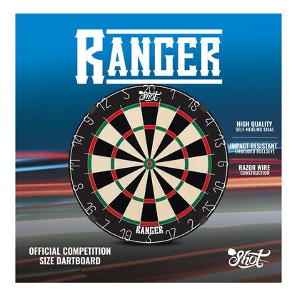 Shot Ranger Bristle Dartboard