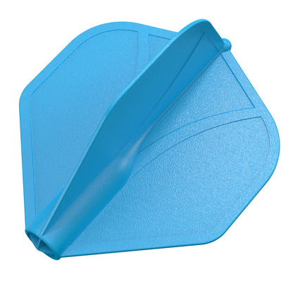 Shot Airfoil Molded Dart Flight Set - Blue