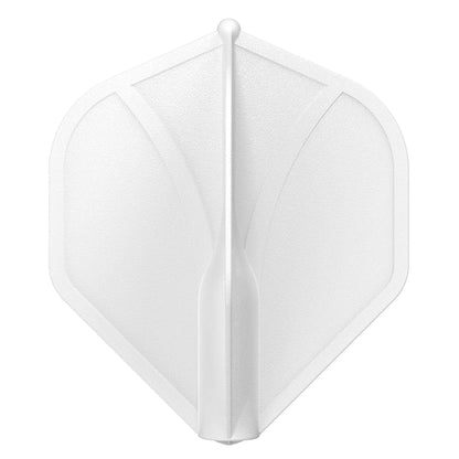Shot Airfoil Molded Dart Flight Set - Clear