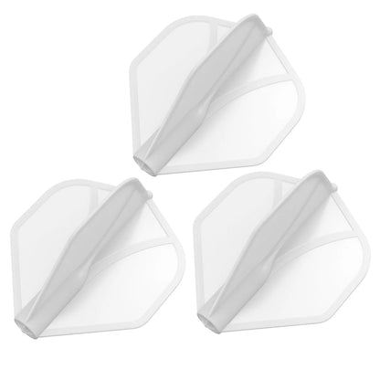 Shot Airfoil Molded Dart Flight Set - Clear