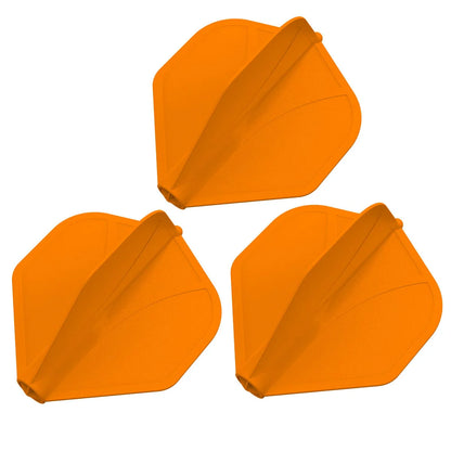 Shot Airfoil Molded Dart Flight Set - Orange