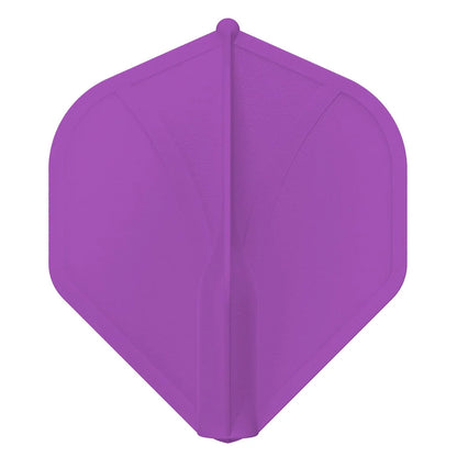 Shot Airfoil Molded Dart Flight Set - Purple