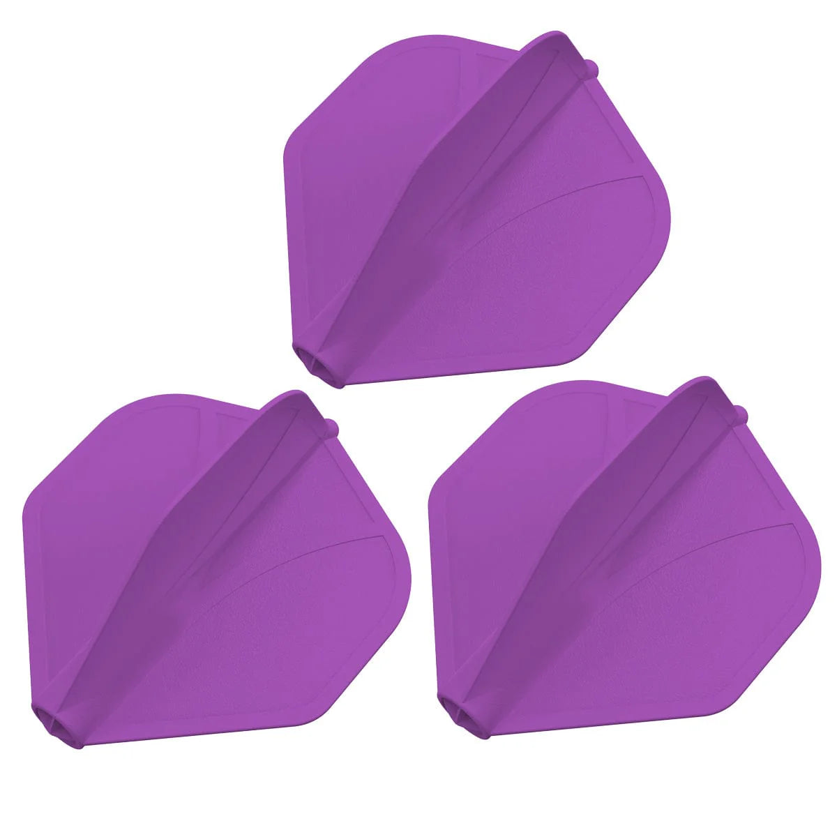 Shot Airfoil Molded Dart Flight Set - Purple