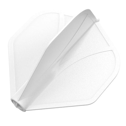 Shot Airfoil Molded Dart Flight Set - White