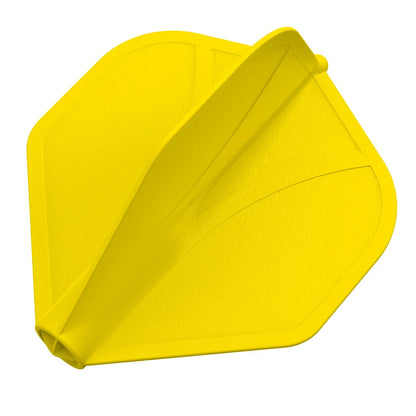 Shot Airfoil Molded Dart Flight Set - Yellow