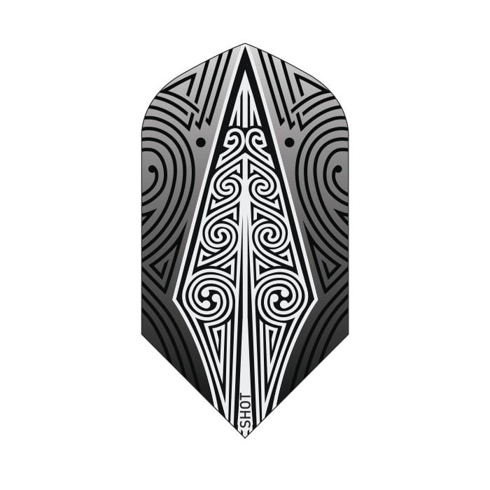 Shot Odin's Spear Dart Flight Set-Slim-Black