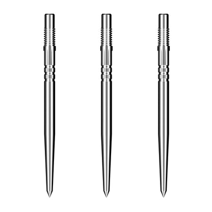 Shot Turbo Dart Points - Silver 40mm