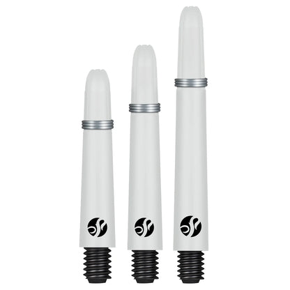 Shot Koi Carbon Dart Shaft - White - Medium