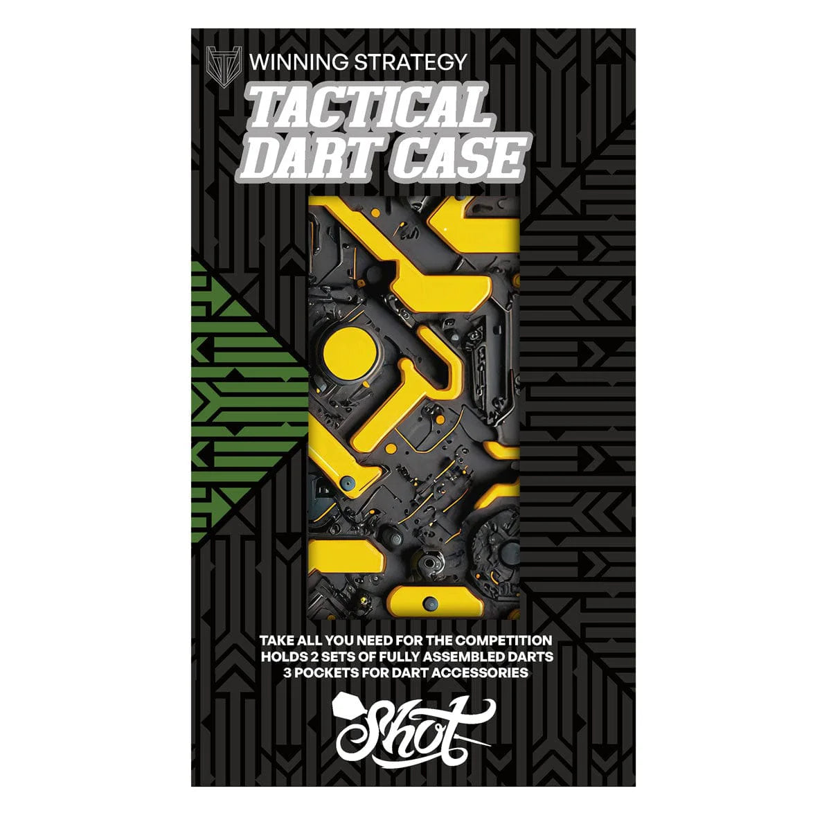 Shot AI Mecha Tactical Darts Case-Two Set Dart Wallet