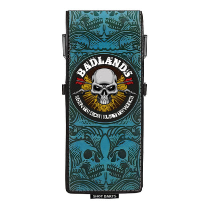 Shot Badlands Inked Dart Wallet - Blue