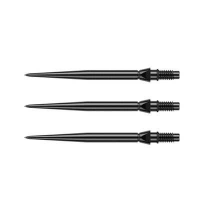Winmau Switch Steel Tip Points - Smooth Black 26mm