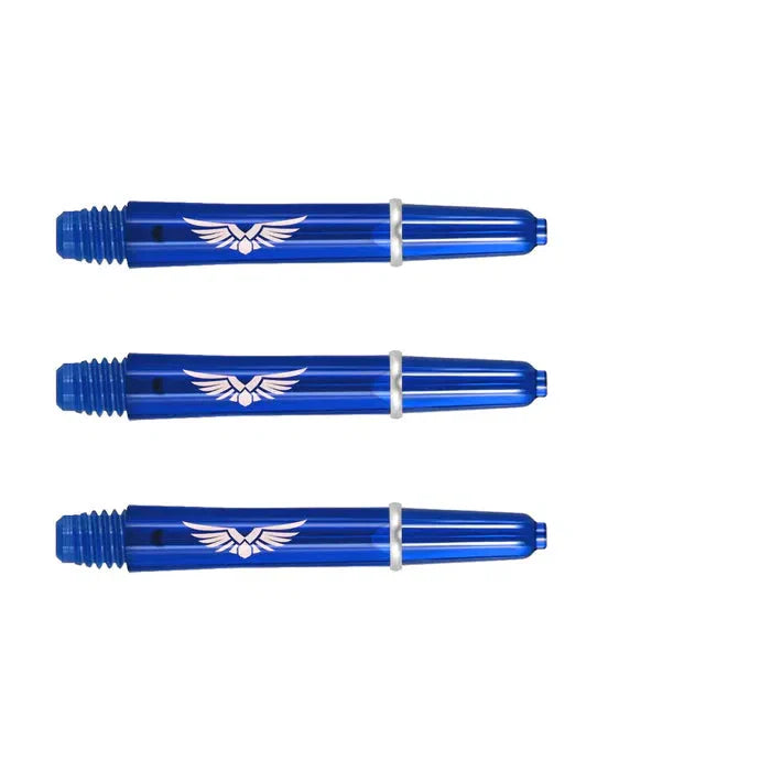 Shot Eagle Claw Dart Shafts - Blue - Short