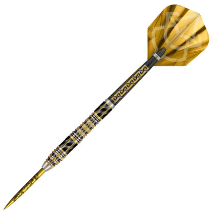 Shot Alchemy Auro Steel Tip Dart Set-95% Tungsten Barrels-25gm