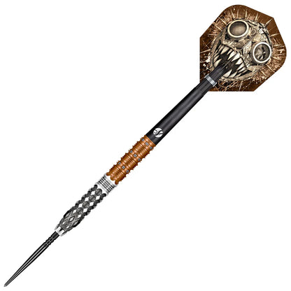Shot Gnarly Gnasha Steel Tip Dart Set-95% Tungsten Barrels-23gm