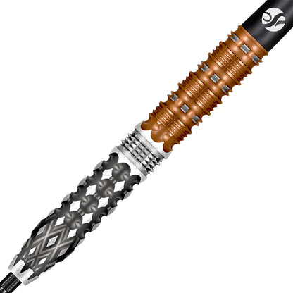 Shot Gnarly Gnasha Steel Tip Dart Set-95% Tungsten Barrels-23gm