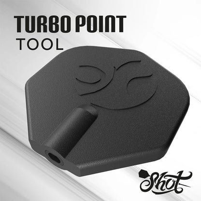 Shot Turbo Dart Points - Gold 40mm