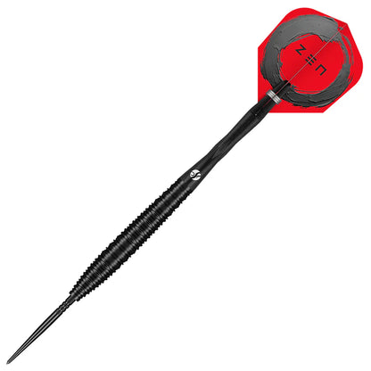 Shot Zen Missile Turbo Point Steel Tip Dart Set-90% Tungsten Barrels-23gm